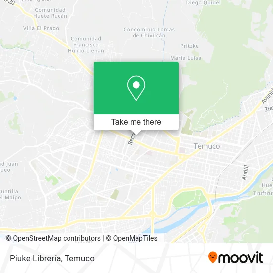 Piuke Librería map