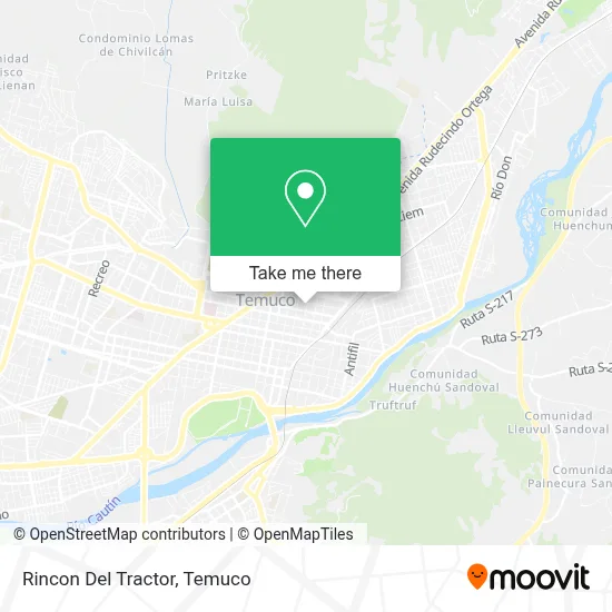Rincon Del Tractor map