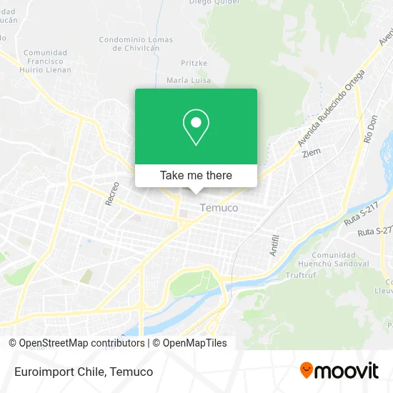 Euroimport Chile map
