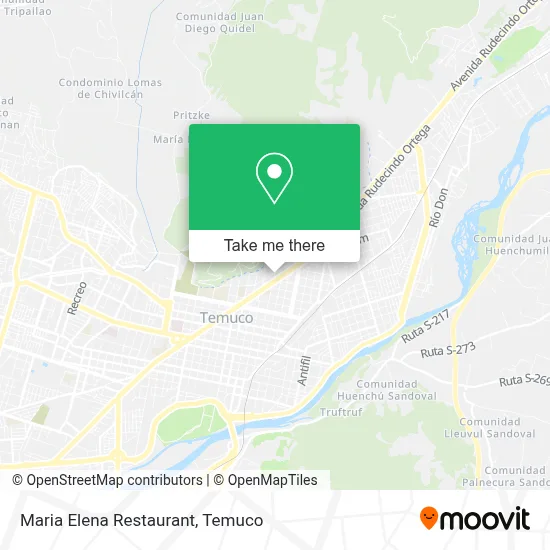 Maria Elena Restaurant map