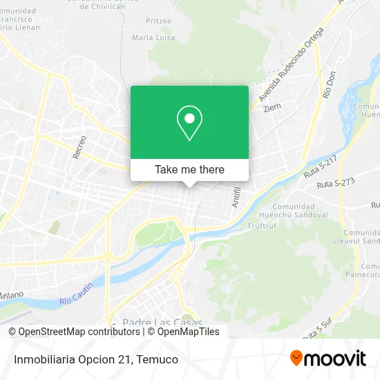 Inmobiliaria Opcion 21 map
