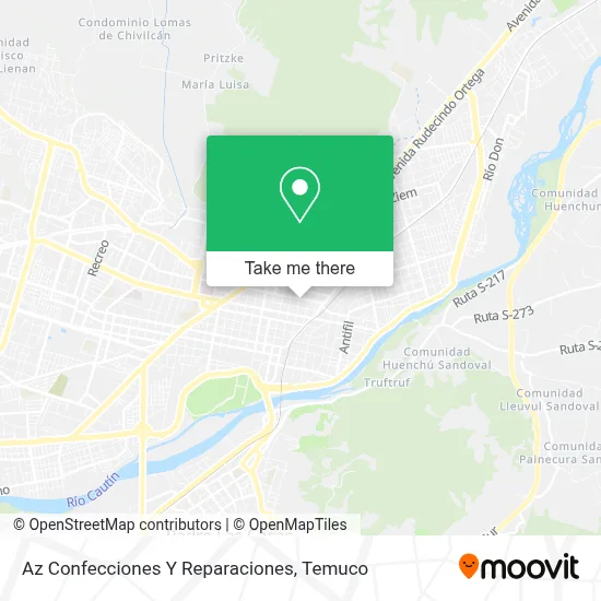Az Confecciones Y Reparaciones map