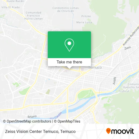 Zeiss Vision Center Temuco map