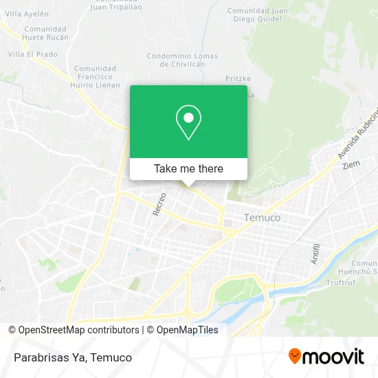 Parabrisas Ya map