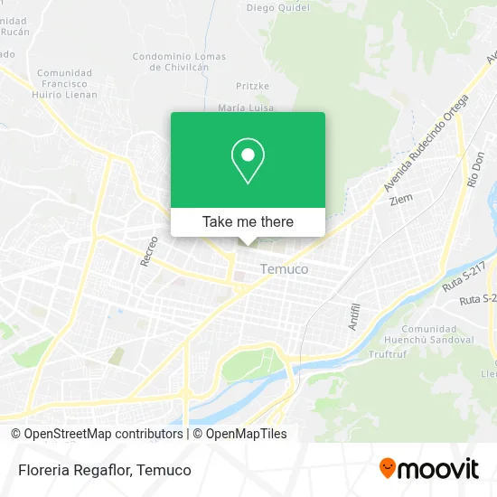 Floreria Regaflor map