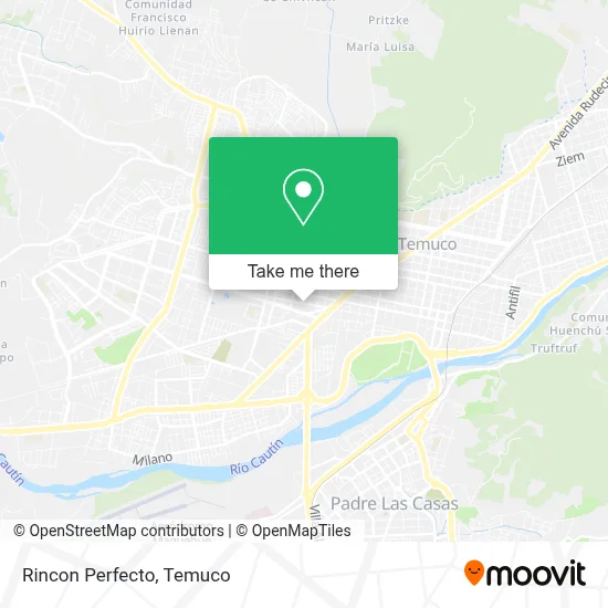 Rincon Perfecto map