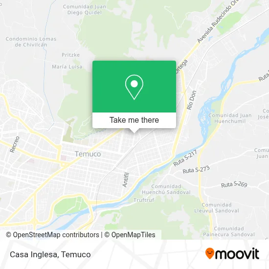 Casa Inglesa map