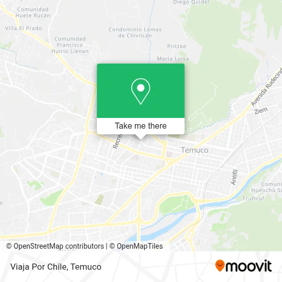 Viaja Por Chile map