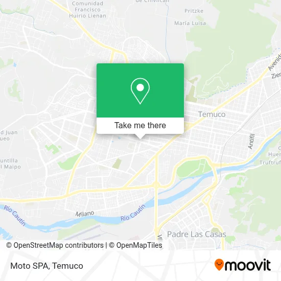 Moto Spa map
