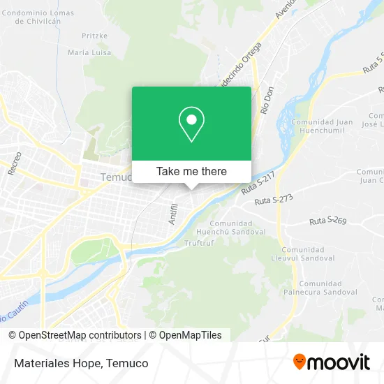 Materiales Hope map