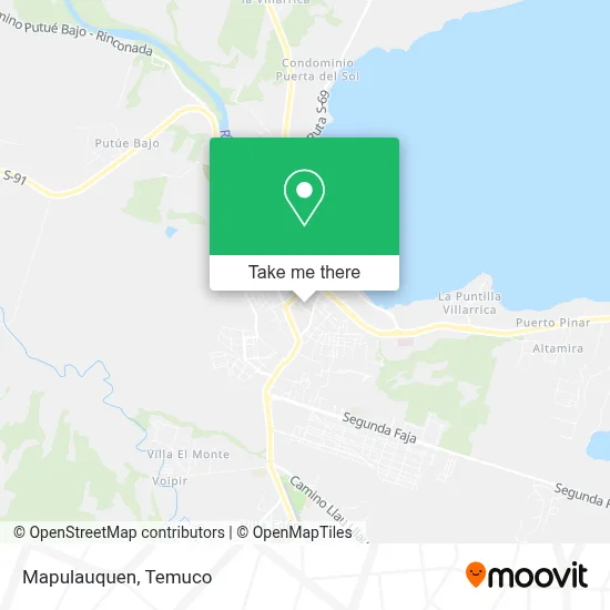 Mapulauquen map