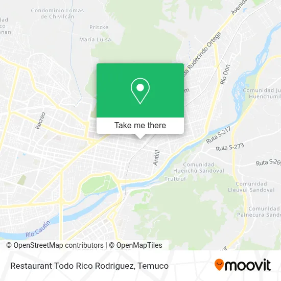 Restaurant Todo Rico Rodriguez map