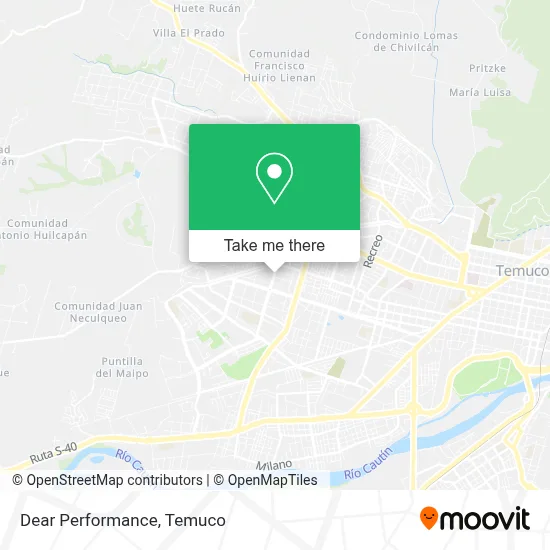 Dear Performance map