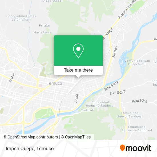 Impch Quepe map