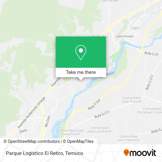 Parque Logistico El Retiro map