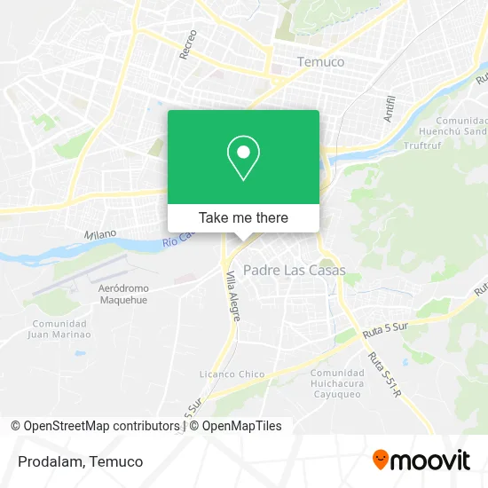 Prodalam map