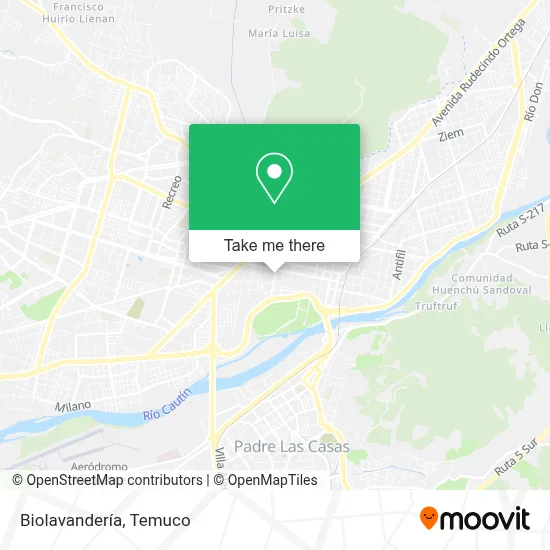 Biolavandería map