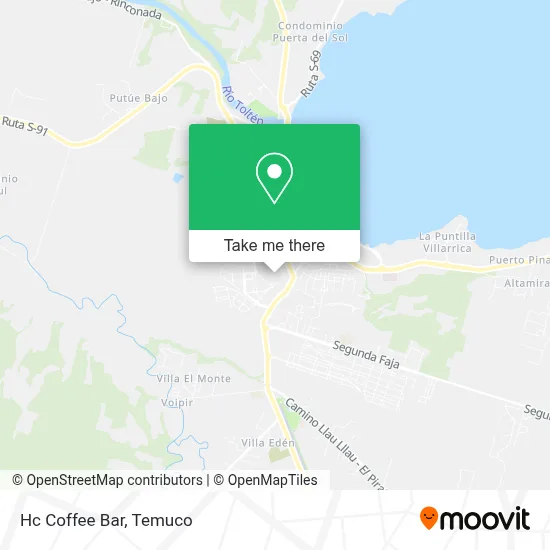 Hc Coffee Bar map