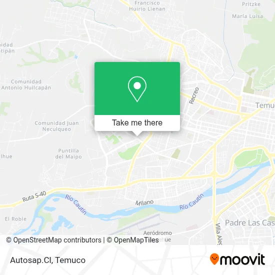Autosap.Cl map