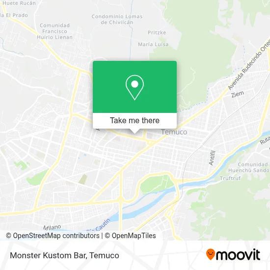 Monster Kustom Bar map