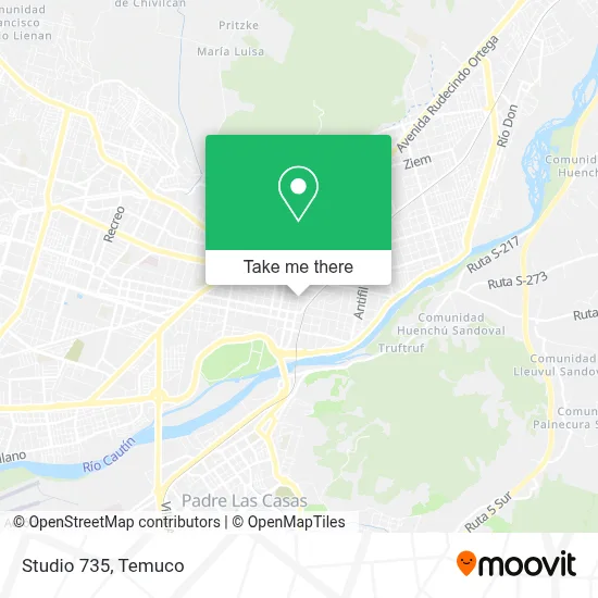 Studio 735 map