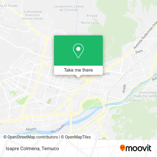 Isapre Colmena map