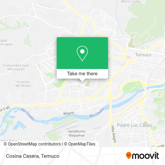 Cosina Casera map