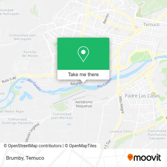 Brumby map