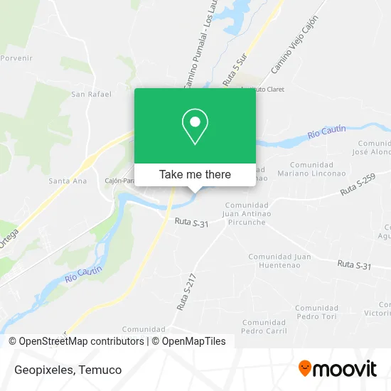 Geopixeles map