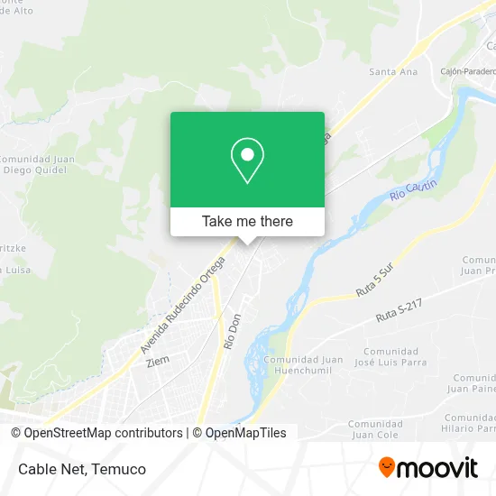 Cable Net map