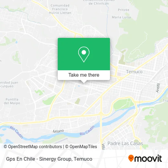 Gps En Chile - Sinergy Group map
