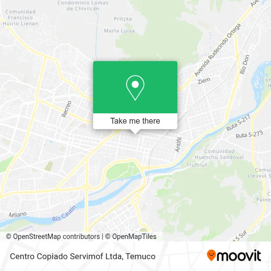Centro Copiado Servimof Ltda map