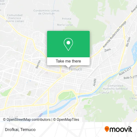 Drofkai map