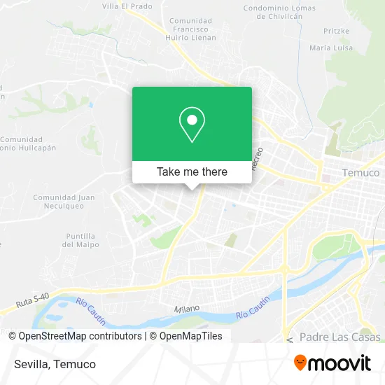 Sevilla map
