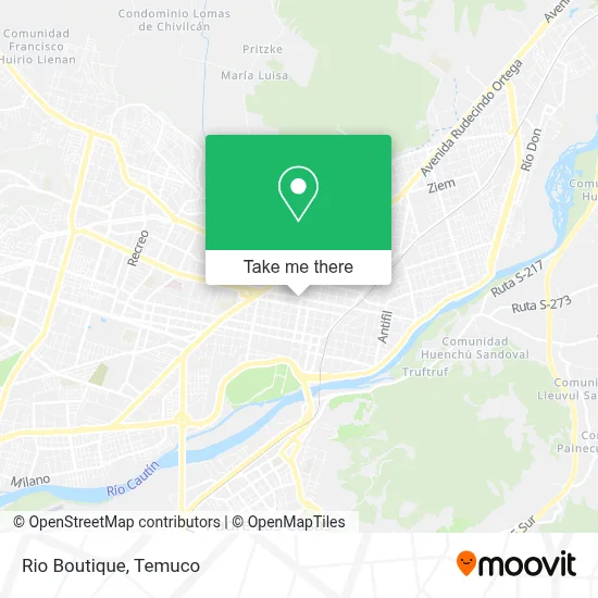 Rio Boutique map