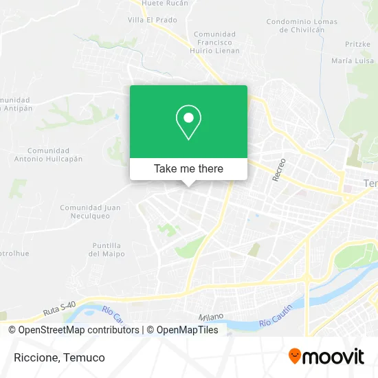 Riccione map
