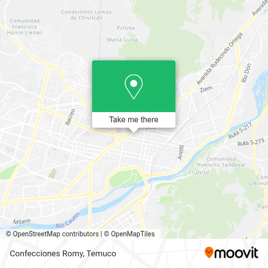 Confecciones Romy map