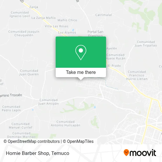 Homie Barber Shop map