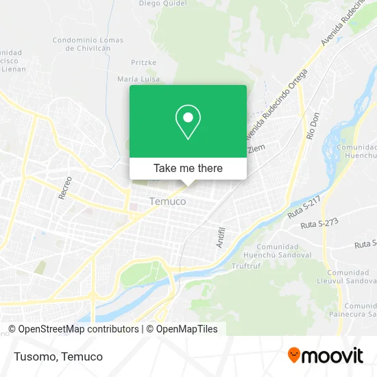 Tusomo map