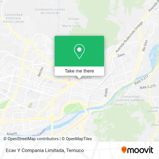 Ecav Y Compania Limitada map