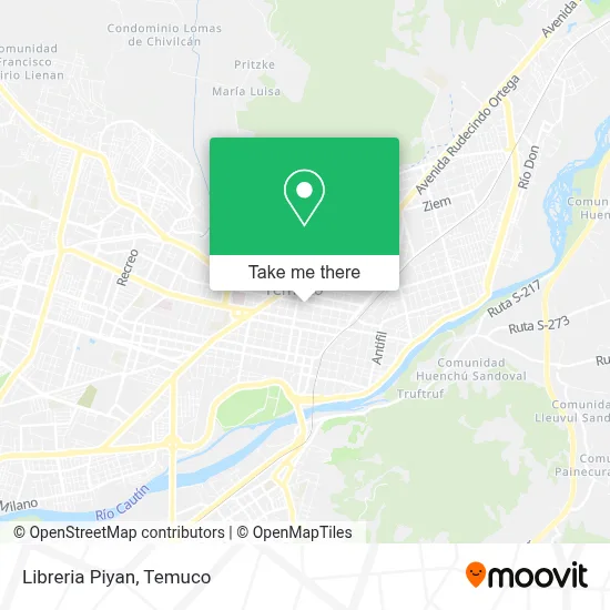 Libreria Piyan map