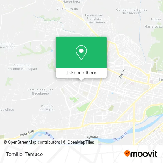 Tomillo map