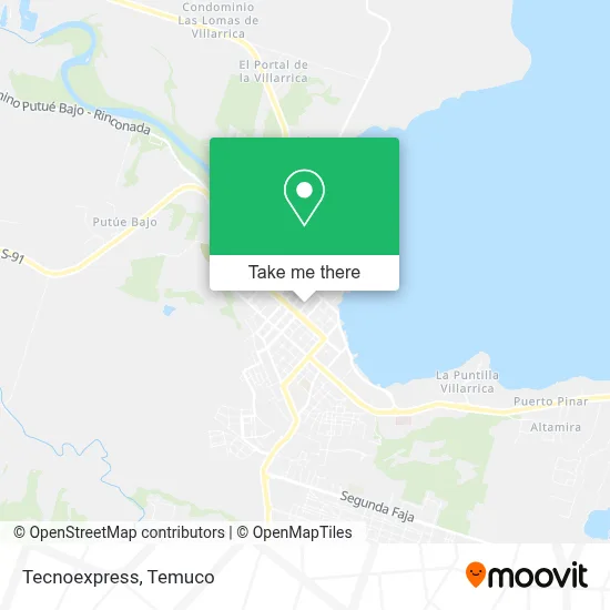 Tecnoexpress map