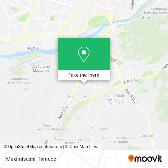 Maximisushi map