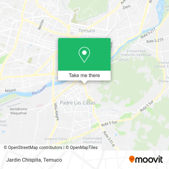 Jardin Chispita map
