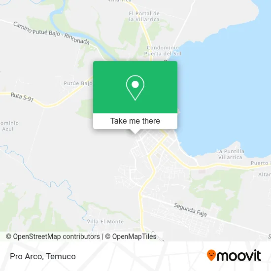 Pro Arco map