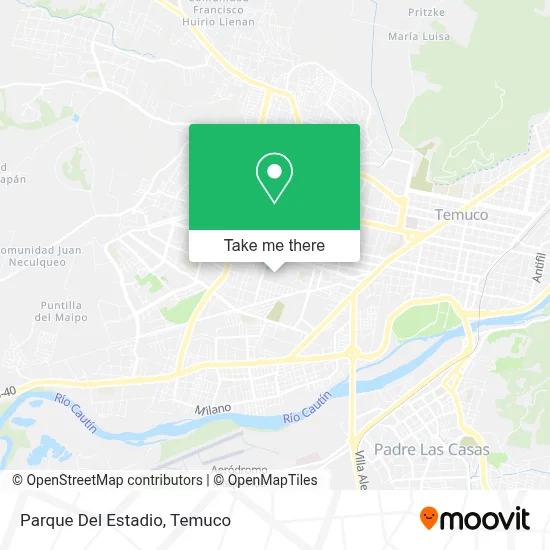 Parque Del Estadio map