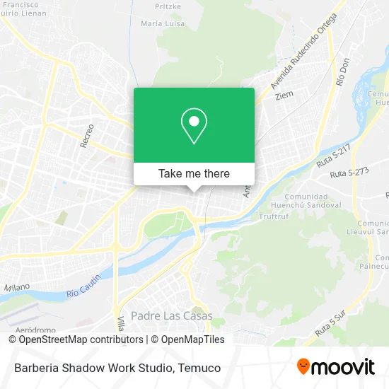 Barberia Shadow Work Studio map