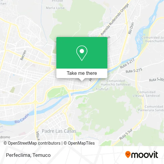 Perfeclima map