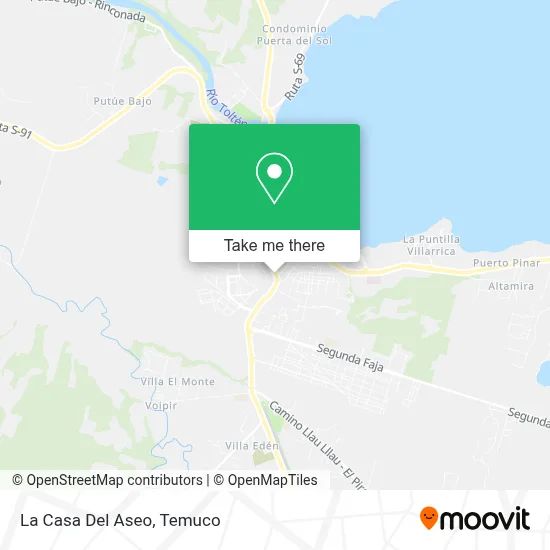 La Casa Del Aseo map